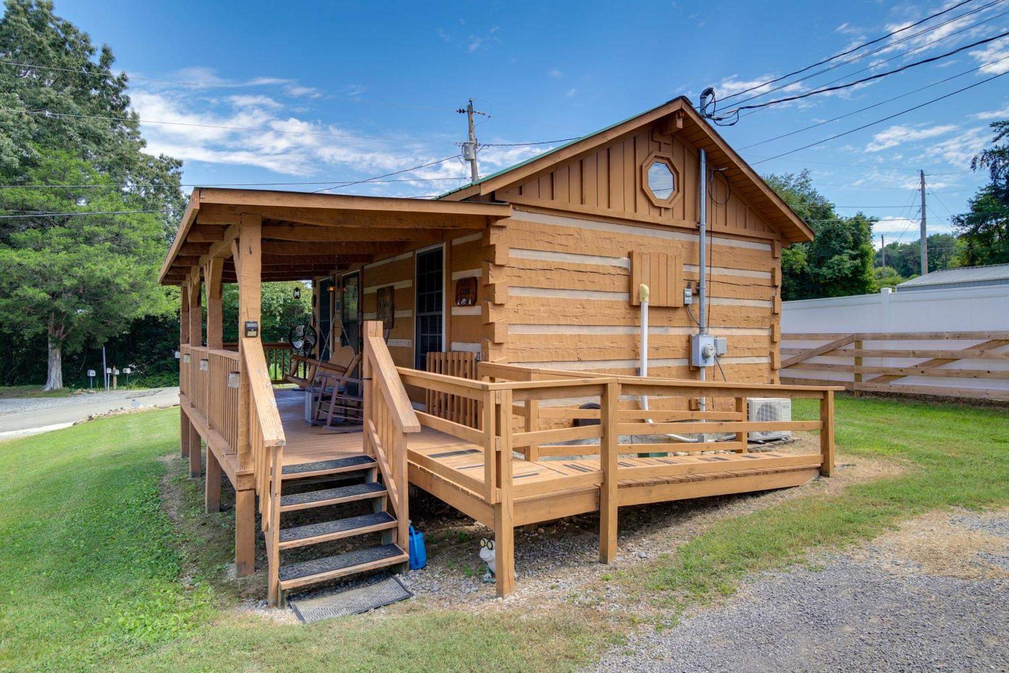 Noes Rest Wheelchair-Friendly Cherokee Lake Cabin Bean Station Exterior photo