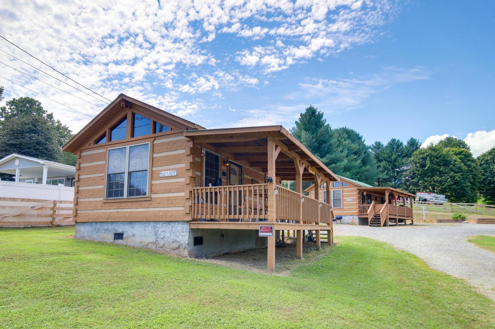 Noes Rest Wheelchair-Friendly Cherokee Lake Cabin Villa Bean Station Exterior photo